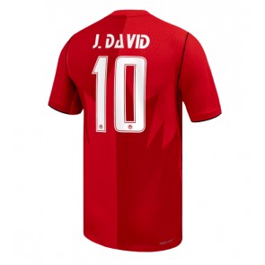 Kanada Jonathan David #10 Domaci Dres SP 2026 Kratak Rukavima